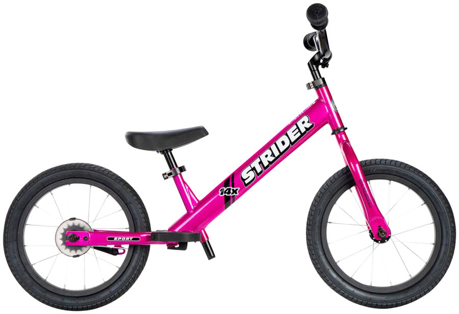 Strider 14x Classic Balance Bike - Fuschia - Fuschia