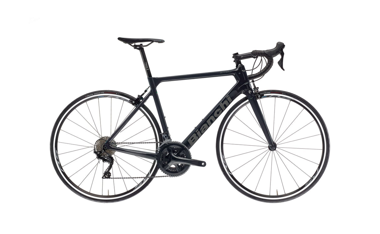 Bianchi Sprint 105 12-Speed Carbon Road Bike: Stylish Performance, Internal Routing