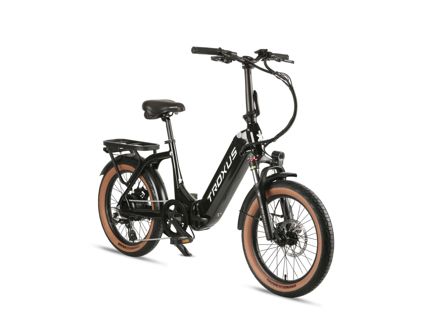 Troxus Lynx Compact Folding Electric Bike: Portable Urban Commuter E-Bike
