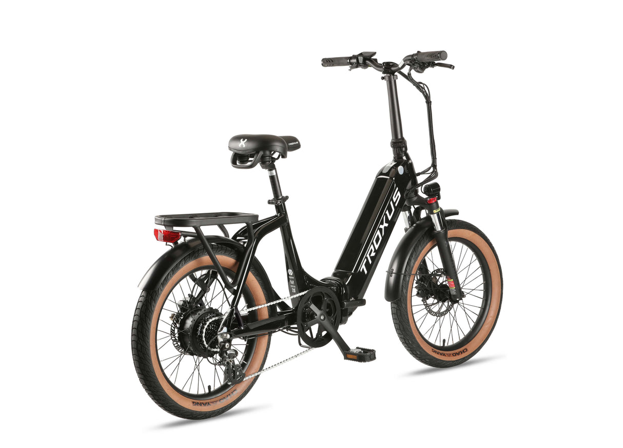 Troxus Lynx Compact Folding Electric Bike: Portable Urban Commuter E-Bike