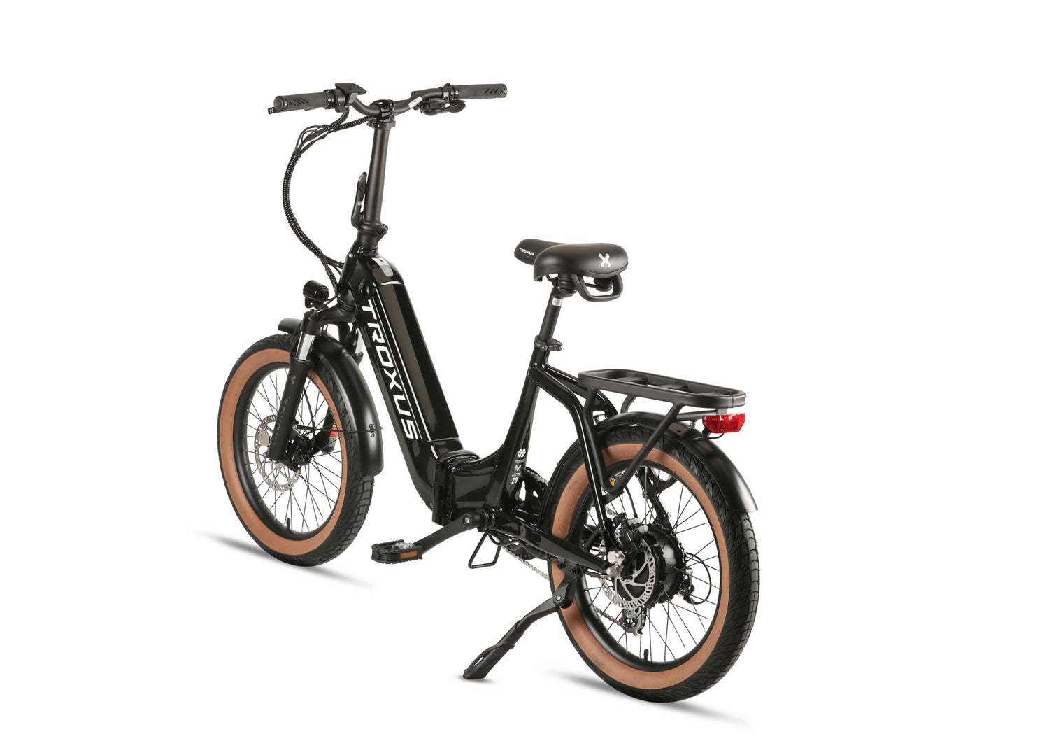 Troxus Lynx Compact Folding Electric Bike: Portable Urban Commuter E-Bike