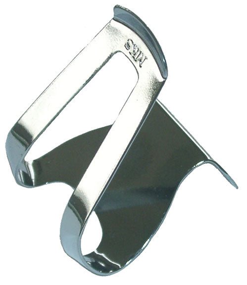 MKS Half Clip Mini Steel Toe Clips Chrome