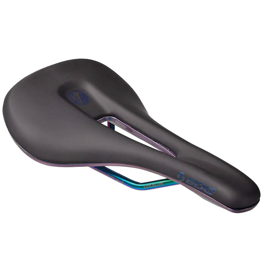 SDG Bel-Air V3 Overland Saddle Lux-Alloy Rails Black/Oil