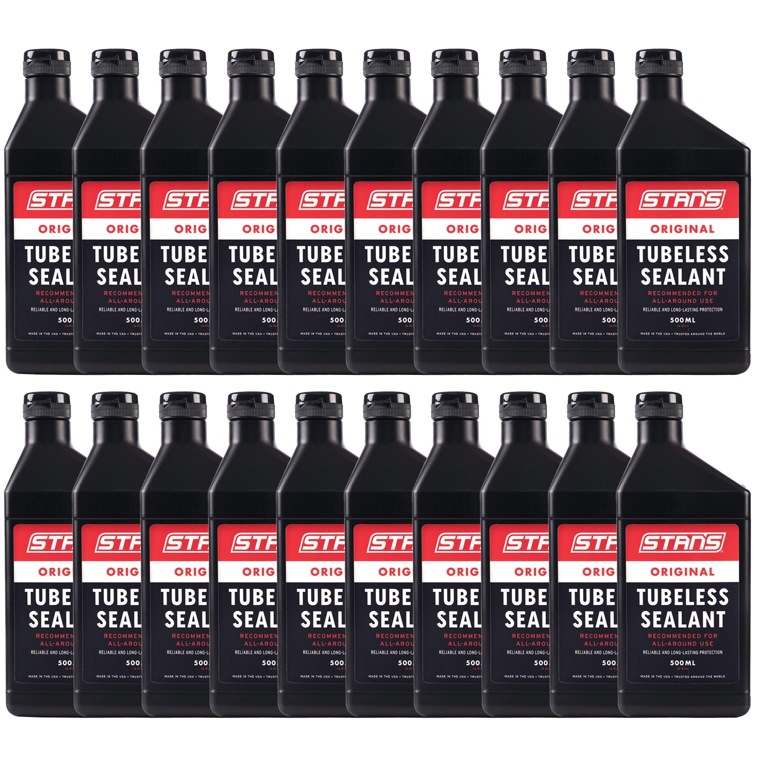Stan's Original Tubeless Sealant - 500Ml (16.9Oz) - 20 Count
