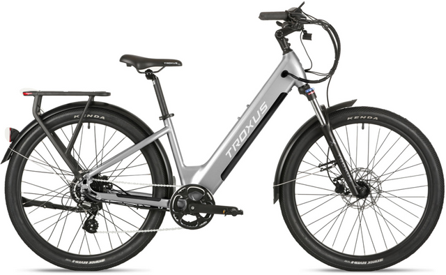 Troxus Trax LT Lightweight Urban Electric Bike with Long Range & Torque Sensor