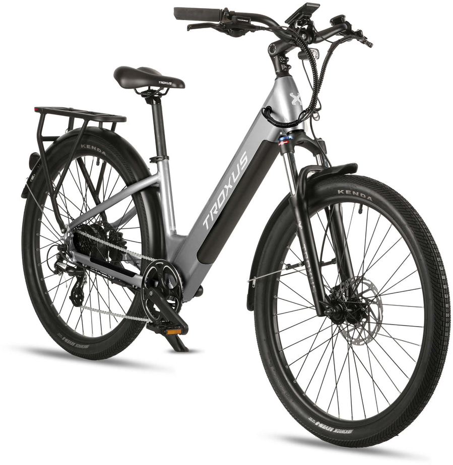 Troxus Trax LT Lightweight Urban Electric Bike with Long Range & Torque Sensor