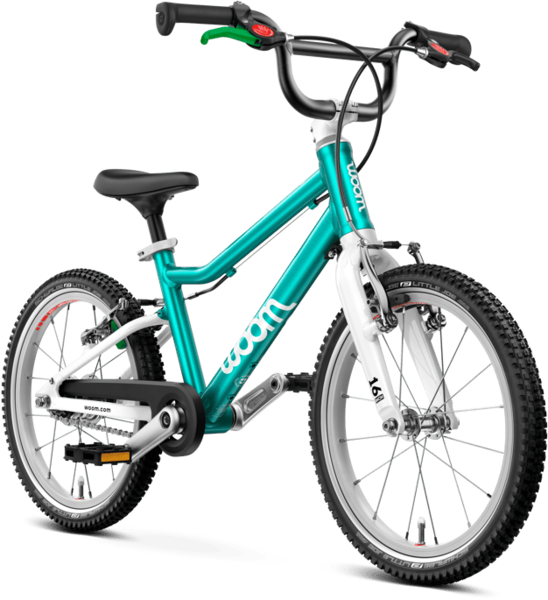 Woom GO 3 AUTOMAGIC 16-inch Lightweight Kids Bike with Automatic 2-Speed Gearing