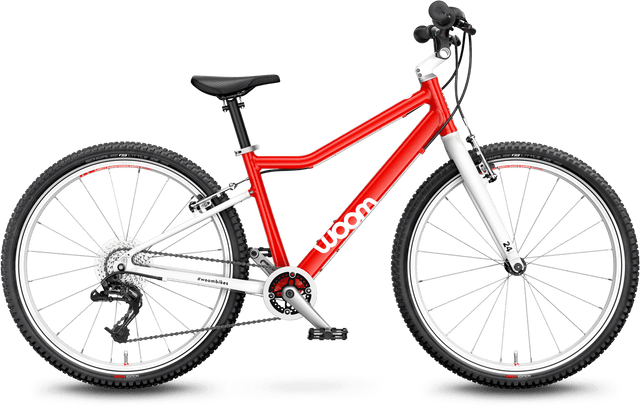 Woom 5 Ultralight 24-inch Kids' 8-Speed Performance Bike for Ages 7-11