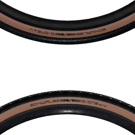 Schwalbe G-One Bite Gravel Tire Tubeless Ready Addix RaceGuard 67TPI Bronze