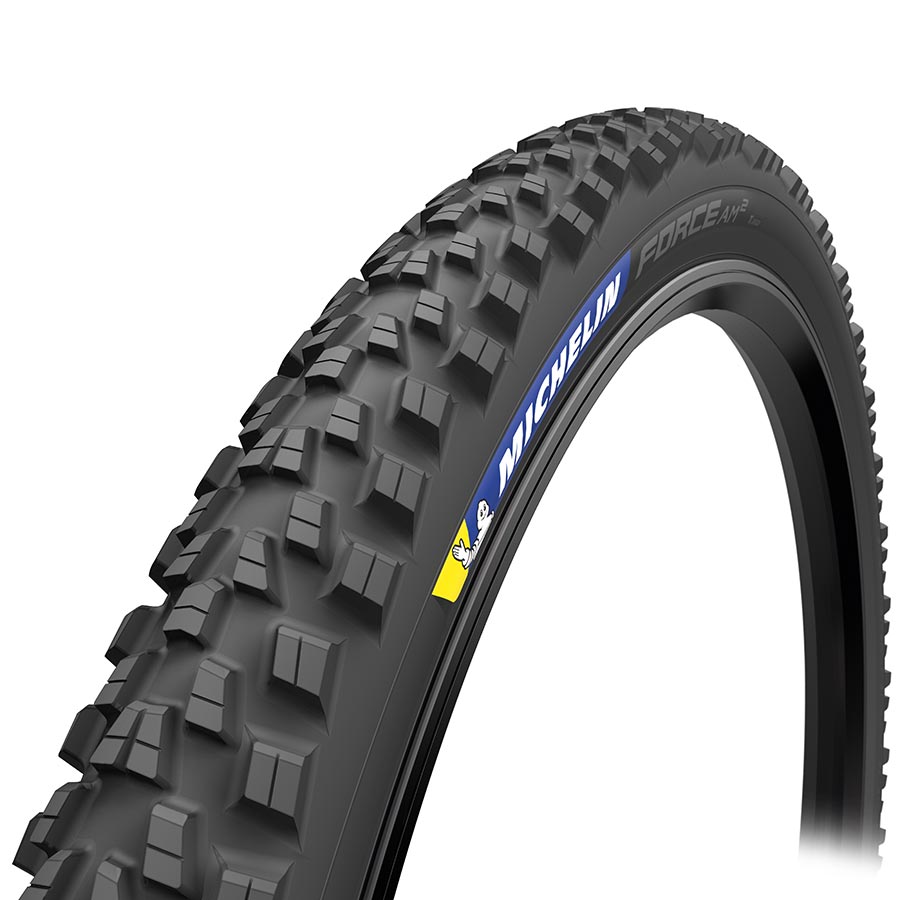 Michelin Force AM2 Competition Tire 27.5"x2.60 Folding Tubeless Ready GUM-X GravityShield 60 Black