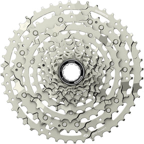 Shimano CUES CS-LG400-10 Cassette - 10-Speed 11-48t LINKGLIDE Silver