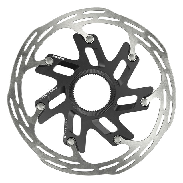 Sram Paceline X Disc Rotor 160mm Black/Silver Rotor