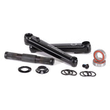 We The People Logic Crankset Spindle: 22mm, Black, BMX Set