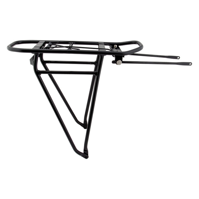 Racktime Eco Tour Rack Rear Eyelet Black 700c/29` w/ Spring SnapIt 1.0