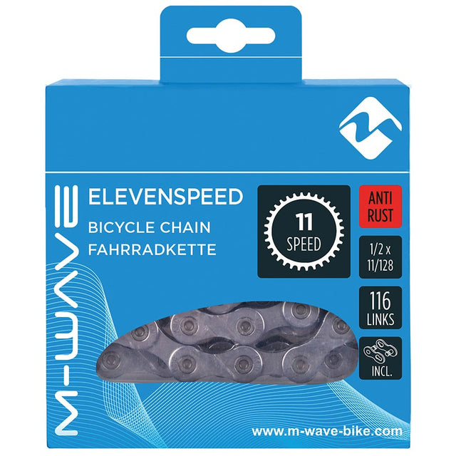 M-Wave Ellevenspeed AR Chain Speed: 11 11/128'' Links: 116 Grey