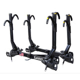 Saris Superclamp G3 Hitch Mount Rack 2'' Bikes: 4 Max weight per bike: 60 lb for 2 closest - 35 lb for 2 furthest trays