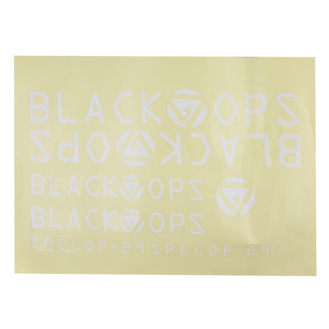 Black ops Sticker Packs 29` Grey/Black Fade