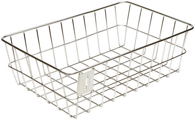 Portland Design Works Timber to Town ZigZag Basket - Medium - Silver