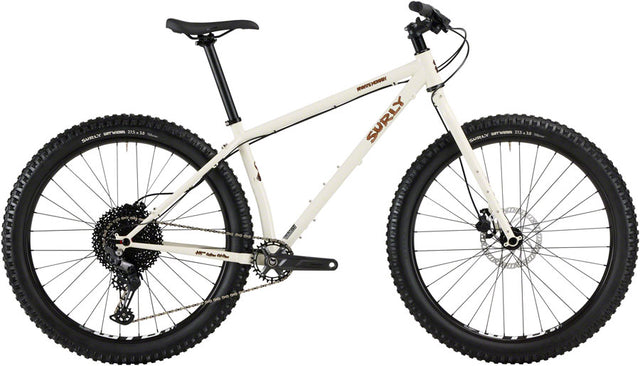 Surly Karate Monkey Bike - 27.5", Steel, Snow Mold White