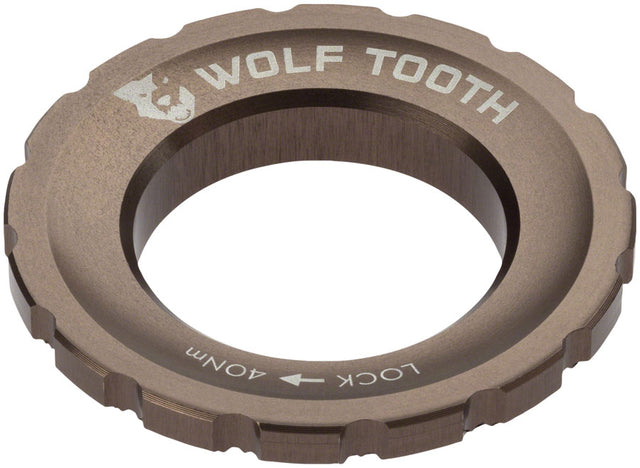 Wolf Tooth CenterLock Rotor Lockring - External Splined - Espresso