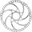 SwissStop Catalyst One Disc Rotor - Silver - 203mm, 6-Bolt, One Piece