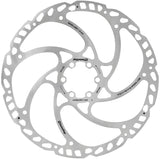 SwissStop Catalyst One Disc Rotor - Silver - 203mm, 6-Bolt, One Piece