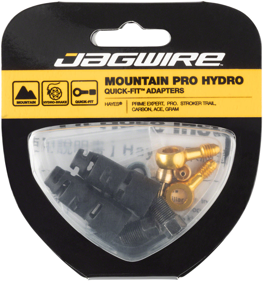 Jagwire Pro Disc Brake Hydraulic Hose Quick-Fit Adapter - Hayes Prime Expert/Comp/Pro Stroker Ace/Carbon/Gram/Trail Dominion A2/A4