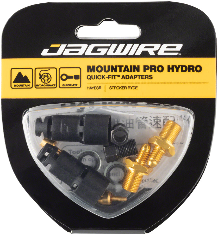 Jagwire Pro Disc Brake Hydraulic Hose Quick-Fit Adapter - Hayes Dyno Comp/Sport Prime Sport Radar Stroker Ryde