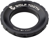 Wolf Tooth CenterLock Rotor Lockring - External Splined - Black
