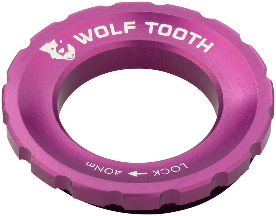 Wolf Tooth CenterLock Rotor Lockring - External Splined - Purple
