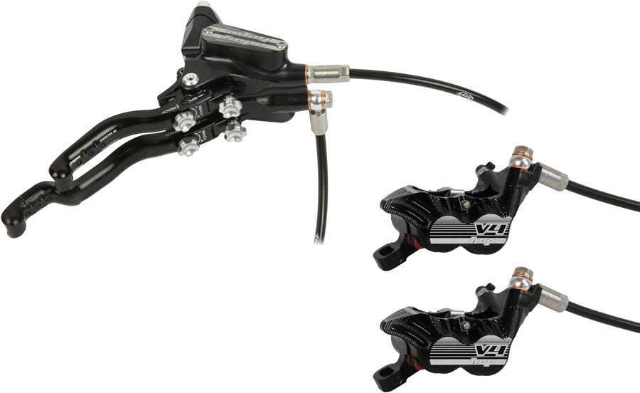Hope Tech 3 V4 Duo Disc Brake Lever - Front Rear Hydraulic Post Mount BLK - Right
