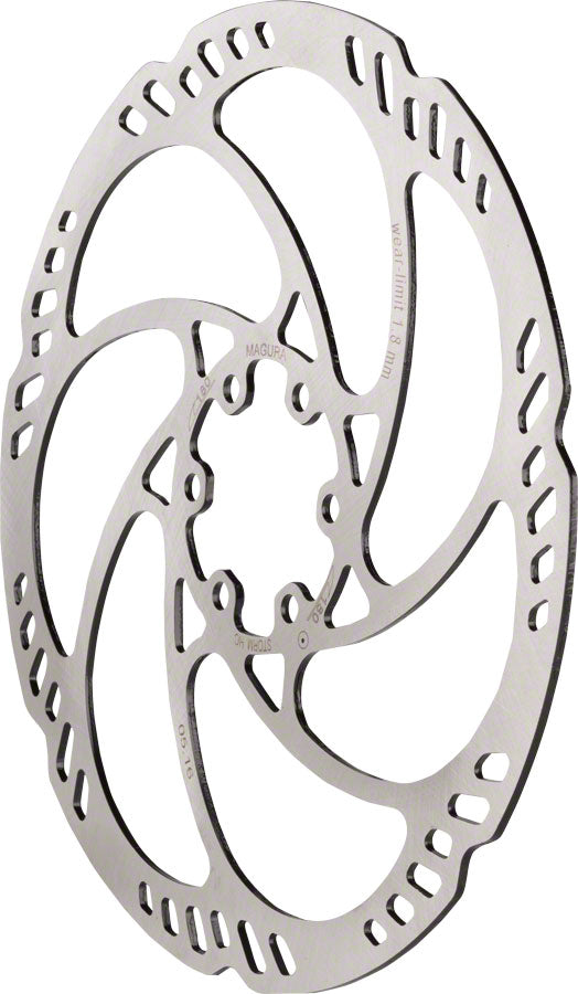 Magura Storm HC Disc Brake Rotor - 6-Bolt Silver - 180mm