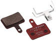 Tektro P20.11 Disc Brake Pad - Resin For Use with 2-Piston Calipers Red