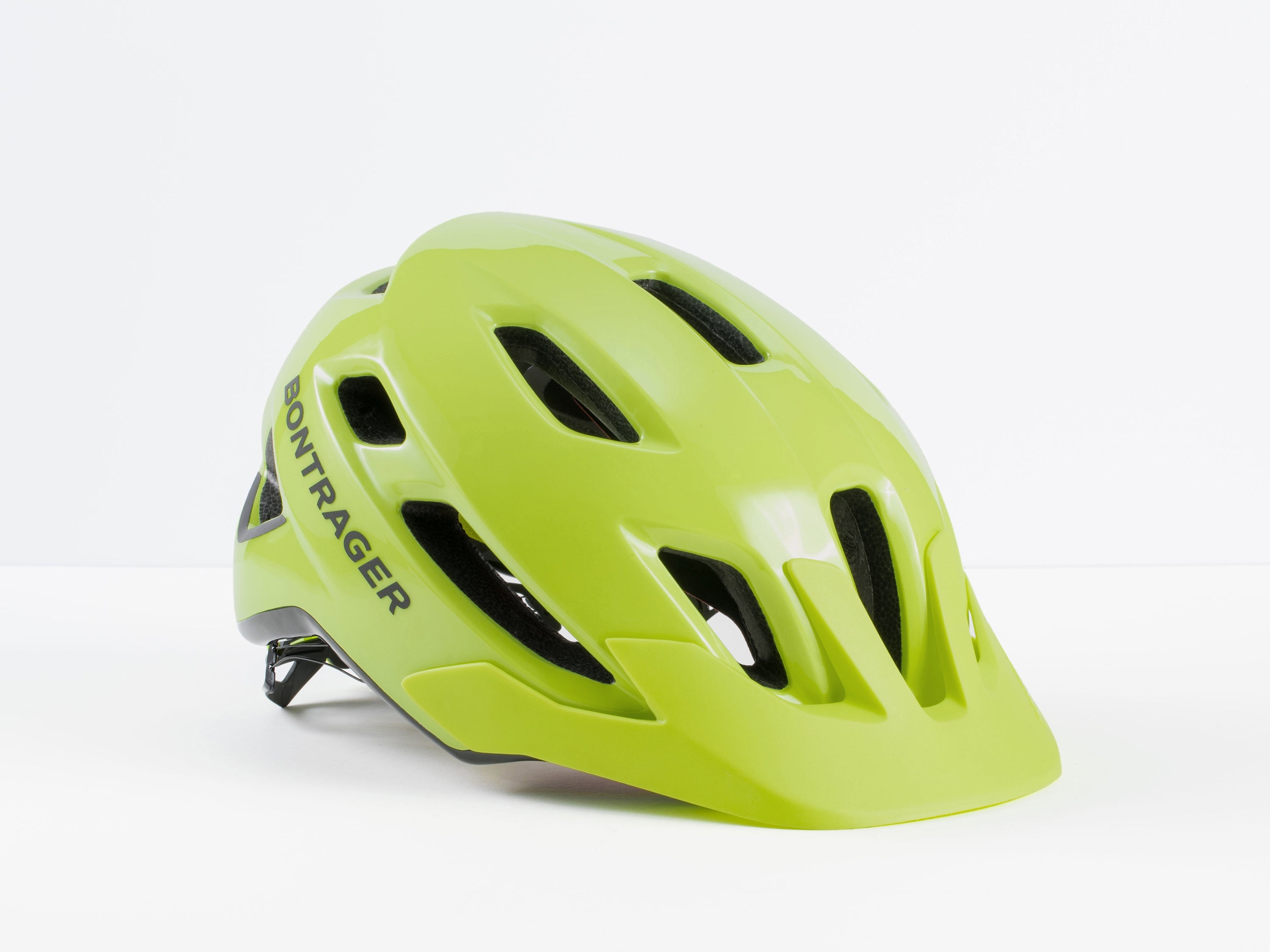 Bontrager Quantum Mips Medium Radioactive Yellow CPSC Helmet