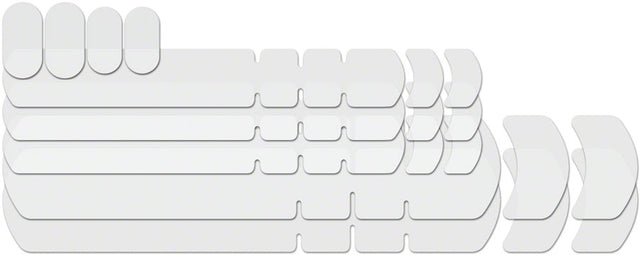 Lizard Skins Clear Protective Frame Wrap - Frame Kit