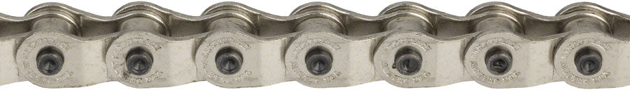 The Shadow Conspiracy Interlock V2 Chain - Single Speed 1/2" x 1/8" 98 Links Half Link - Silver