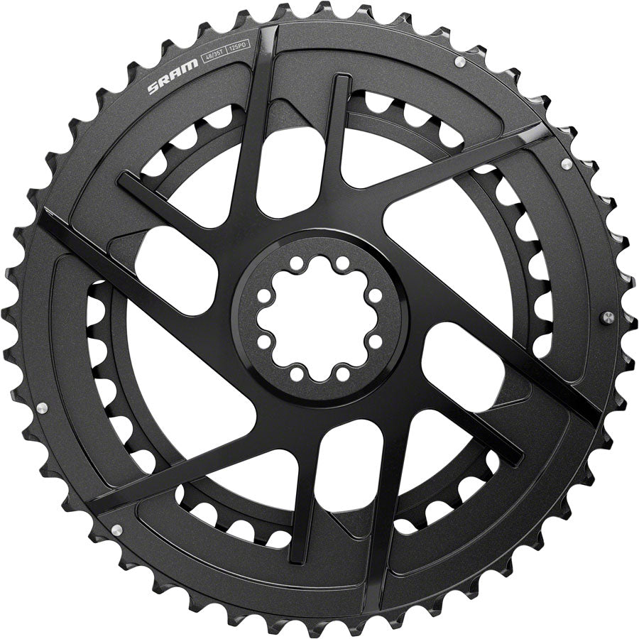 SRAM Rival 2x Chainring Kit - Black - 48/35t