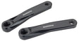 Shimano STEPS FC-E5010 Ebike Crank Arm Set - Square Taper JIS Spindle Interface Black - 165mm