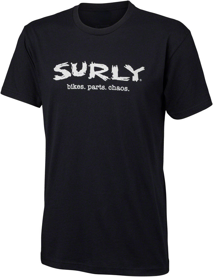 Surly Famous Last Words Short Sleeve T-Shirt - Unisex Black - X-Small