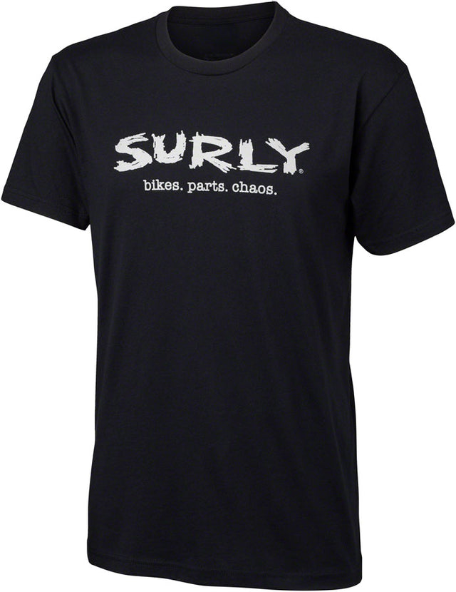 Surly Famous Last Words Short Sleeve T-Shirt - Unisex Black - X-Small