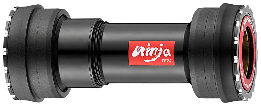 Token Ninja BB841T-42 Press Fit Double-Thread Bottom Bracket - BB30 For 24mm Spindle BLK
