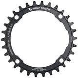 Wolf Tooth 104 BCD Chainring - 104 BCD 4-Bolt Drop-Stop Black - 30t