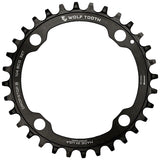 Wolf Tooth 104 BCD Chainring - 104 BCD 4-Bolt Drop-Stop Black - 32t