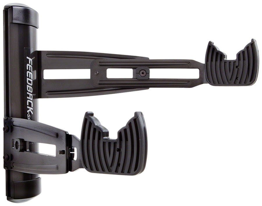 Feedback Sports 2D Wall Rakk Display Stand - 1-Bike Wall Mounted Black