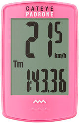 CatEye Padrone Bike Computer - Wireless Pink