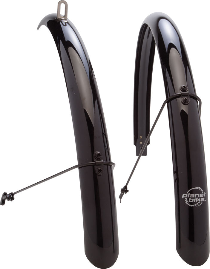 Planet Bike Full Circle Fender Set Black - 700c