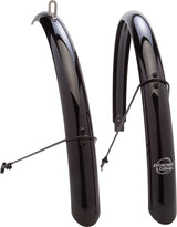 Planet Bike Full Circle Fender Set Black - 700c