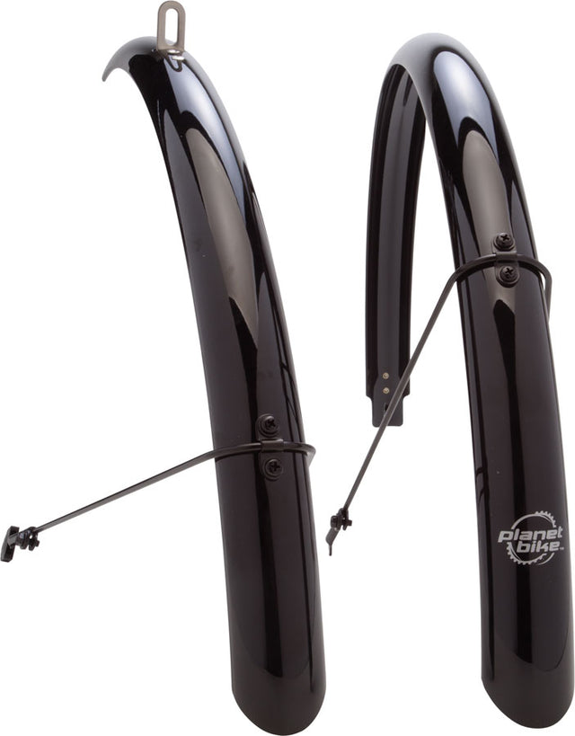 Planet Bike Full Circle Fender Set Black - 700c