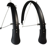 Planet Bike Cascadia ALX Fender Set - Black - 700c, 55mm (35-45mm)