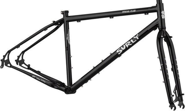 Surly Bridge Club Frameset - 27.5"/700c, Steel, Black